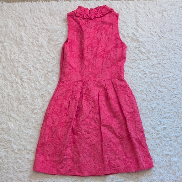 Pink Ruffled Kids Dress - Picture 2 of 4